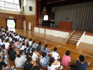 『２０１７年２学期始業式』の画像
