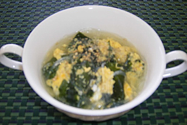『健康レシピ（春雨スープ』の画像