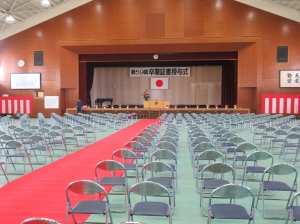 卒業式会場(1) 『卒業式会場(1)』の画像