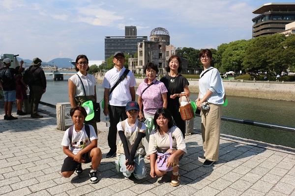 『広島派遣事業　集合写真』の画像