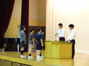 1010終業式・始業式(1) 『1010終業式・始業式(1)』の画像