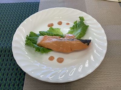 鮭のオーロラソース