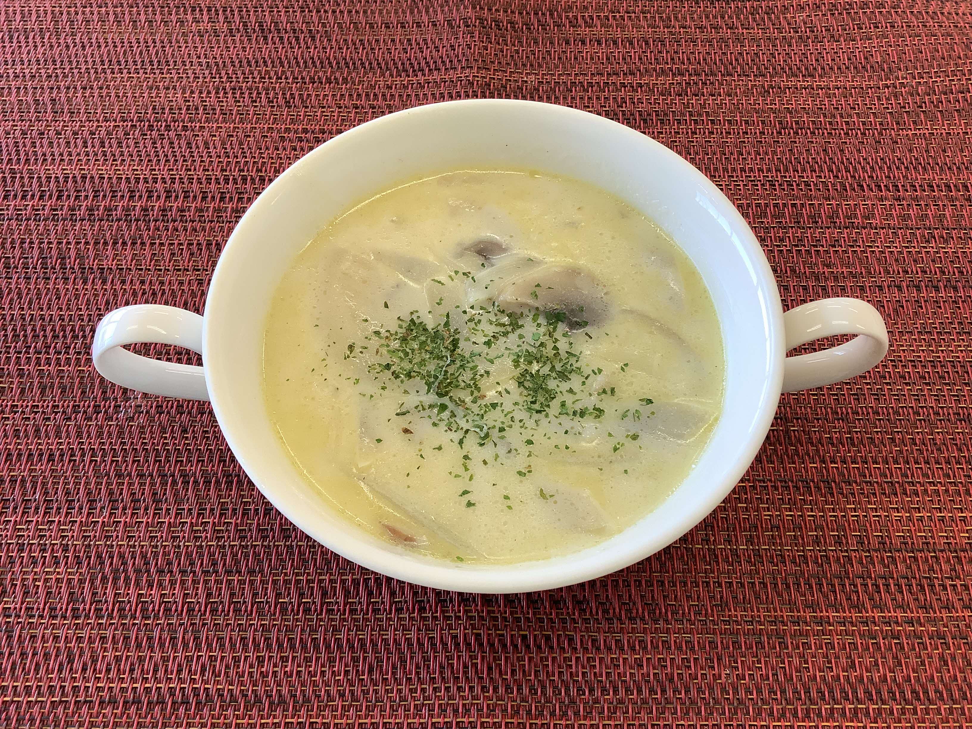 マッシュルームのミルクスープ